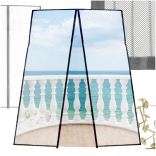 Magnetyczna siatka przeciw owadom na drzwi 160 × 230 cm