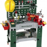 Dziecięcy stół warsztatowy BOSCH z 150 elementami