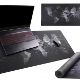 Duża podkładka na biurko z mapą świata 40 × 90 cm