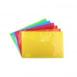 Teczka z zatrzaskiem C4 33 × 23,5 cm z etykietą