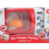 Dziecięca kuchenka mikrofalowa na baterie ze światłem i dźwiękiem