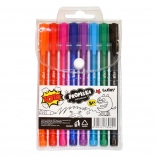 Zestaw kolorowych długopisów TOTO