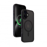 Hybrid Frost MAG Cover dla iPhone 16 czarny