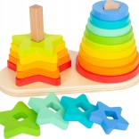 Wieża nakładkowa Tęcza Duo dla dzieci