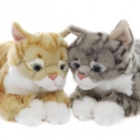 pluszowy kot leżący 48 cm