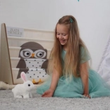 Interaktywny pluszowy króliczek na baterie