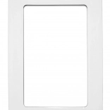 Magnetyczna ramka samoprzylepna biała 12,3x8,1 cm