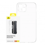 Magnetyczne etui Baseus OS-Lucent do iPhone 15 Plus przezroczyste