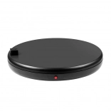 Obrotowy stojak prezentacyjny PULUZ 45 cm z gniazdem zasilającym, czarny