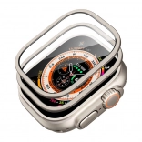 Zestaw ochronny Apple Watch Ultra ESR 49mm (etui + szkło) (tytan)