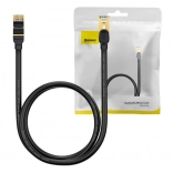 Kabel Ethernet Baseus RJ45, 10 Gb/s, 1 m, czarny