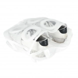 Pralniczy siatkowy worek na obuwie z zamkiem 28 × 27 cm