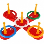 Gra do rzucania Krzyż z obręczami