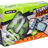 RC auto 14 cm z pilotem na nadgarstek, 2.4 GHz ze światłami i programowaniem