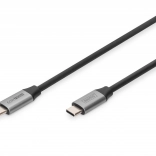 Kabel USB‑C 3.0, 60 W, 5 Gbps, USB‑C na USB‑C, 1 m, czarny