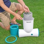 Pompa filtrująca ze skimmerem BESTWAY FlowClear Skimatic 3974 l/h + filtr zapasowy