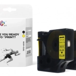 Taśma TB Print do DYMO, czarny nadruk na żółtym, 12 mm, 2 szt.