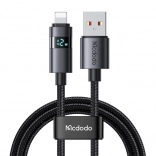 Kabel USB-A do Lightning Mcdodo z wyświetlaczem LED