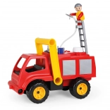 Lena aktywna strażacka ciężarówka z działkiem wodnym