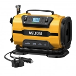 Przenośny kompresor AstroAI 150 PSI, 12V DC i 110–240V AC