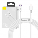 Baseus Superior kabel USB na USB‑C 66 W, 2 m, biały