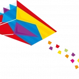 Mini latawiec parafoil 60 cm