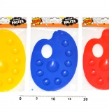 Plastowa paleta malarska