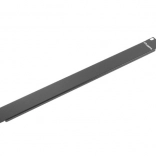 czarna zaślepka do szafy 19'' 1U