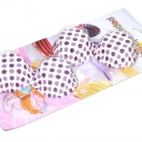 Kolorowe cukiernicze papilotki na muffiny 4 cm, wysokość 2 cm – 100 szt.