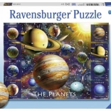 Puzzle Ravensburger Planety 100 elementów