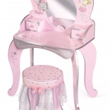 Drewniany toaletka z krzesełkiem Magic Maria
