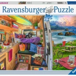 Puzzle 2D 1000 elementów Widok z kampera