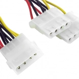 Kabel zasilający 1xMOLEX/2xMOLEX