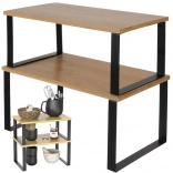 Bambusowa półka kuchenna Ruhhy – 2 sztuki