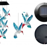 Słoneczne światło Kolibry LED kolorowe