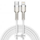 Baseus Cafule kabel USB‑C na Lightning 2 m, PD 20 W, biały