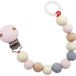 Różowy klips na smoczek Hess