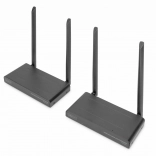Bezprzewodowy przedłużacz HDMI KVM 200 m, Full HD 60 Hz (zestaw)