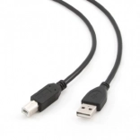 Kabel USB 2.0 AM–BM 1 m, czarny