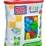 Mega Bloks First Builders duży worek klocków (60 szt.)