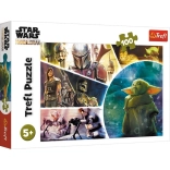 Puzzle STAR WARS: THE MANDALORIAN – Baby Yoda, 100 elementów TREFL