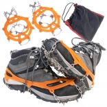 Nakładki antypoślizgowe na buty z kolcami i łańcuchami