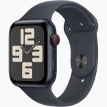 Apple Watch SE GPS + Cellular z aluminiową kopertą 44 mm w kolorze północy, sportowy pasek M/L