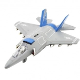 Plastowy myśliwiec z efektami dla dzieci