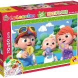 Dwustronne maxi puzzle COCOMELON 2w1, 35 elementów, 70 × 50 cm