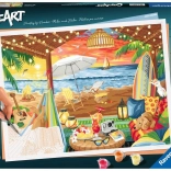CreArt Painting Premium Series B Plaża