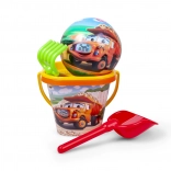 Dino Tatra zestaw do piasku z piłką