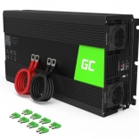 Przetwornica napięcia Green Cell 1500W/3000W z czystą sinusoidą