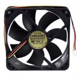 Wentylator 120x120x25 mm 3-pin z łożyskiem kulkowym do obudowy