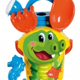 Zestaw do piasku Krokodyl z konewką